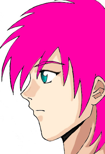 Dude is a rebelious teenager! Lookeet that hair!