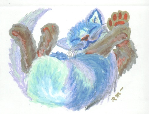 Oil pastel... the colors, Duke! THE COLORS!