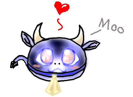 You take a slime, and then you stick horns on it!
