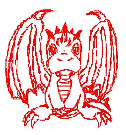 It's... a... Chibi Dragon!