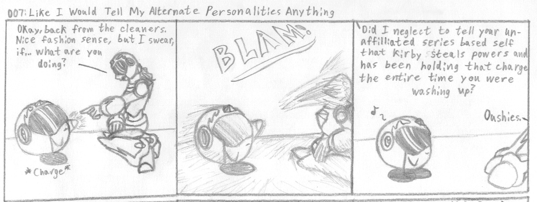 I pulled a stunt similar to this in Zero in Pokeworld, didn't I? ^_^