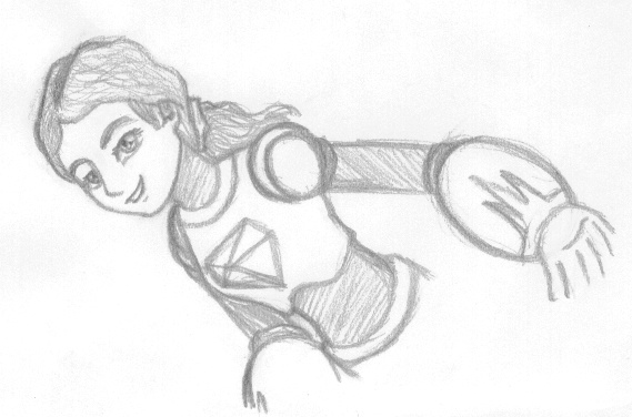 Awe, she's... errr... angled! Yes... see the angle-ness...